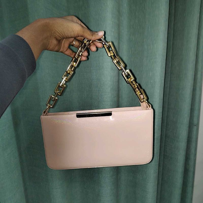 classic shimmer shoulder and sling bag