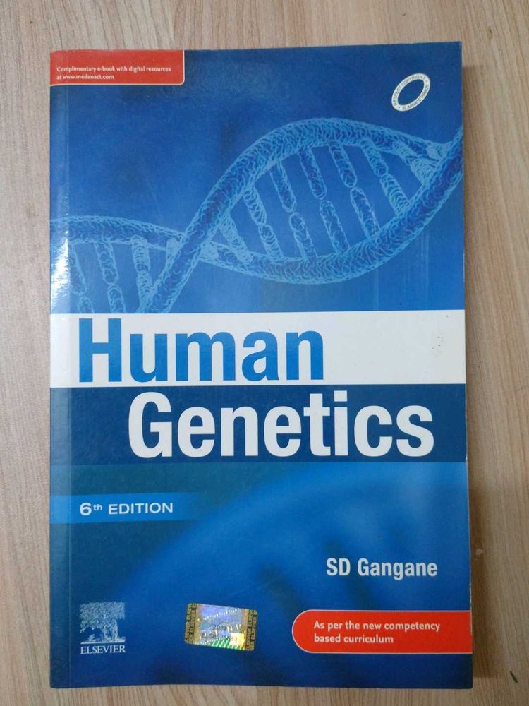 Human Genetics SD Gangane - 6th Edition