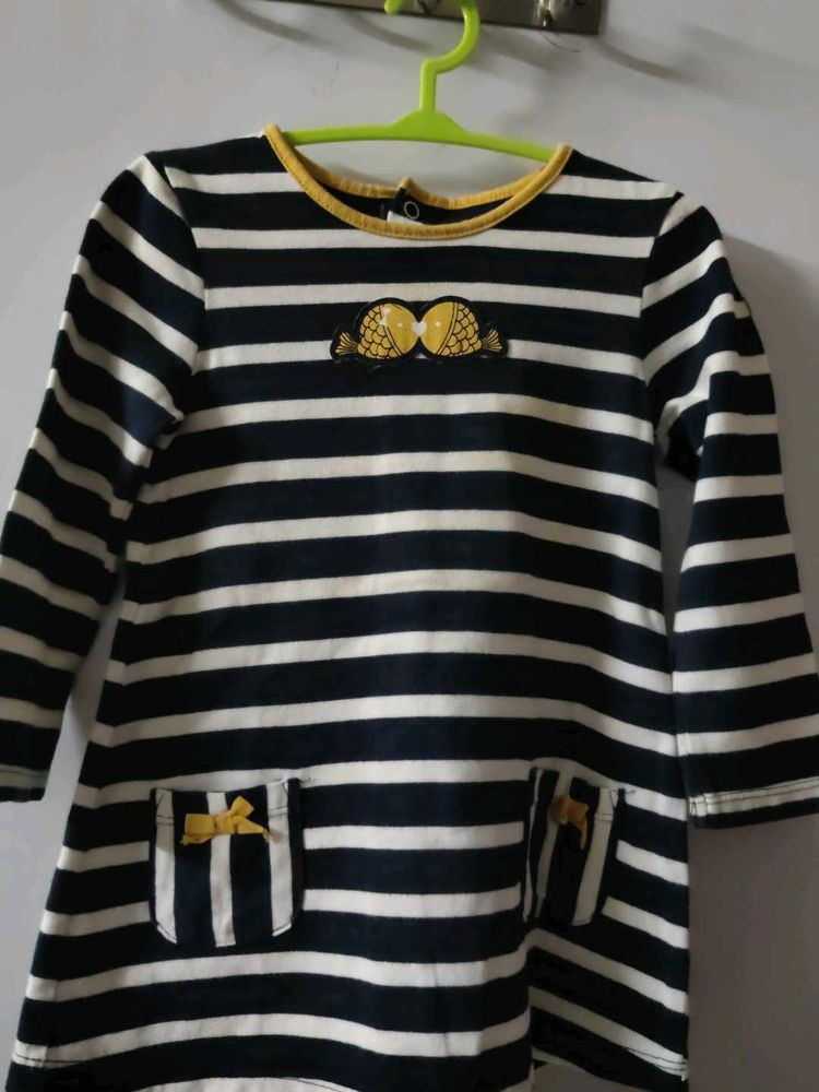 Striped Girls Dress