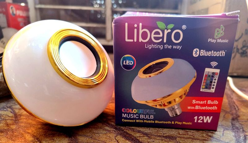 Libero 12Watt Bluetooth Speaker Bulb