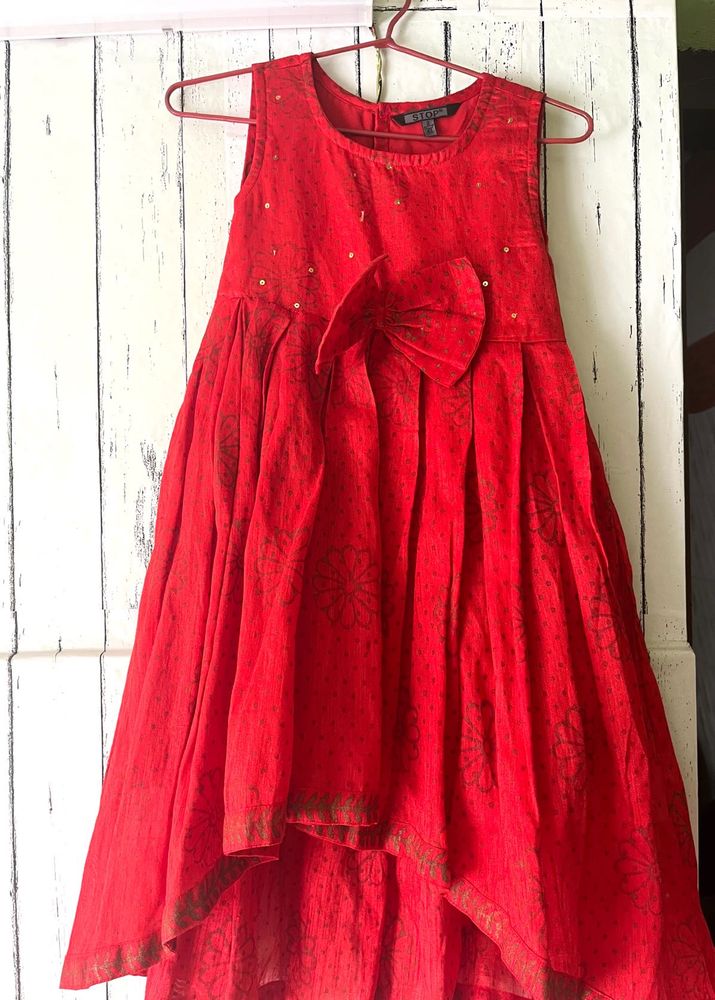 lifestyle brand Red dress with lining