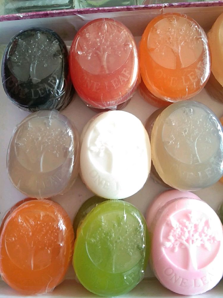 10 Organic Fruit Soaps@₹500
