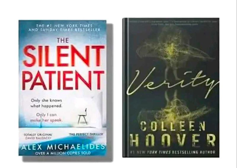 Thrillers: Silent Patient &amp; Verity