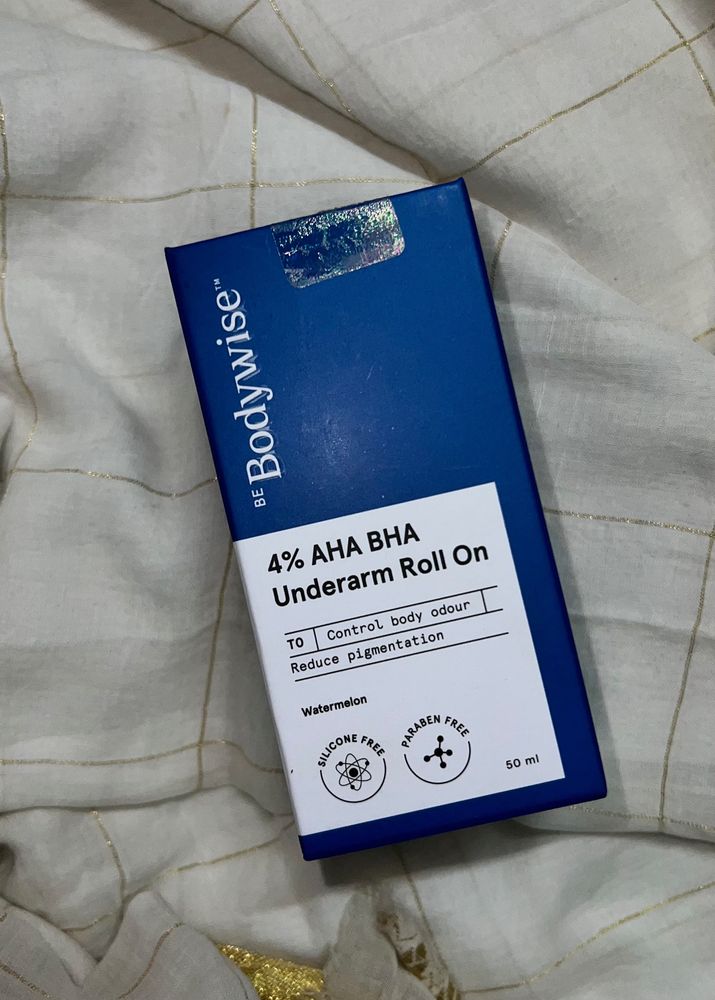 Be Bodywise 4% AHA BHA Underarm Roll on