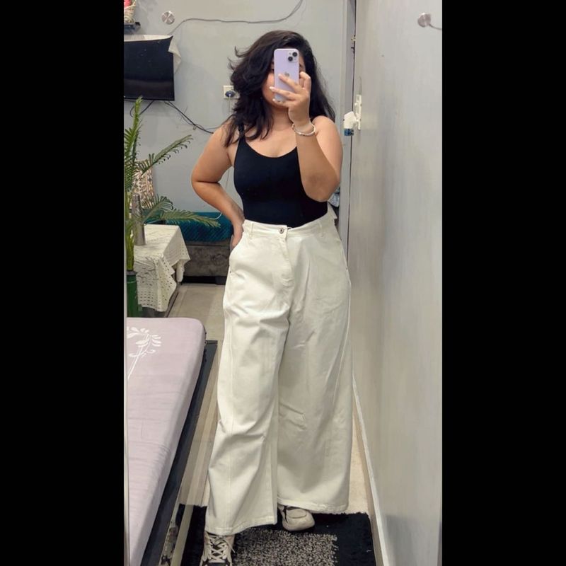White Savana Women Jeans