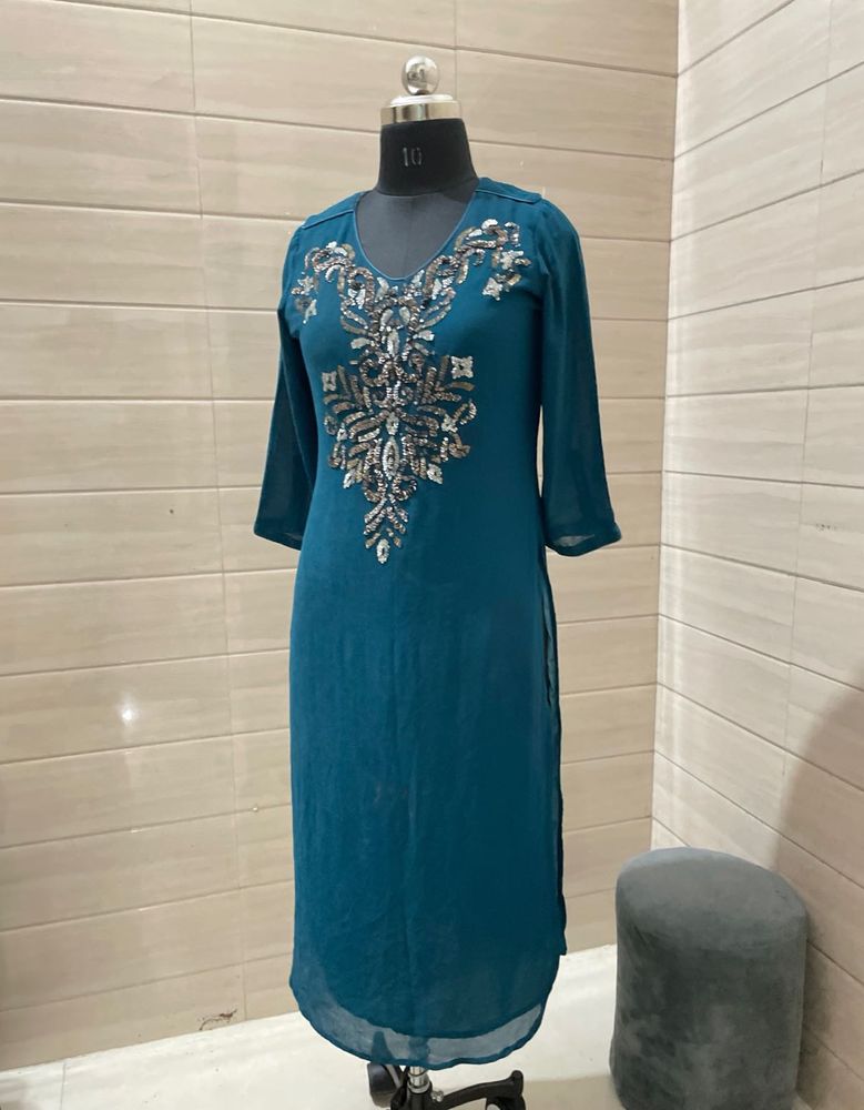 Boutique Designer Embroidered Kurta For Women