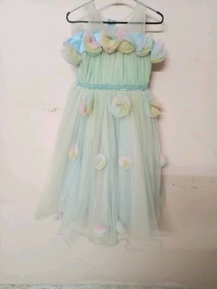 Pastel Flower Girl Dress