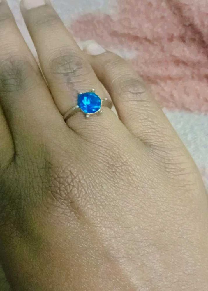 Blue Gemstone Ring