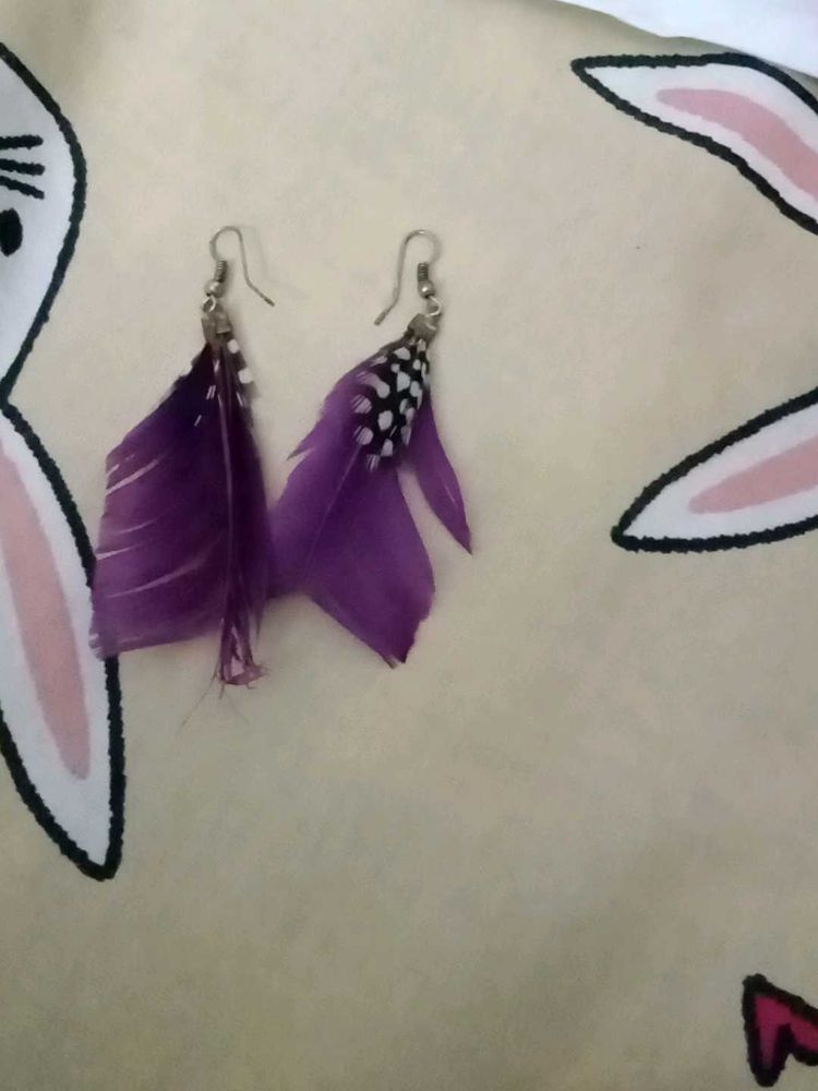 Feather Earings