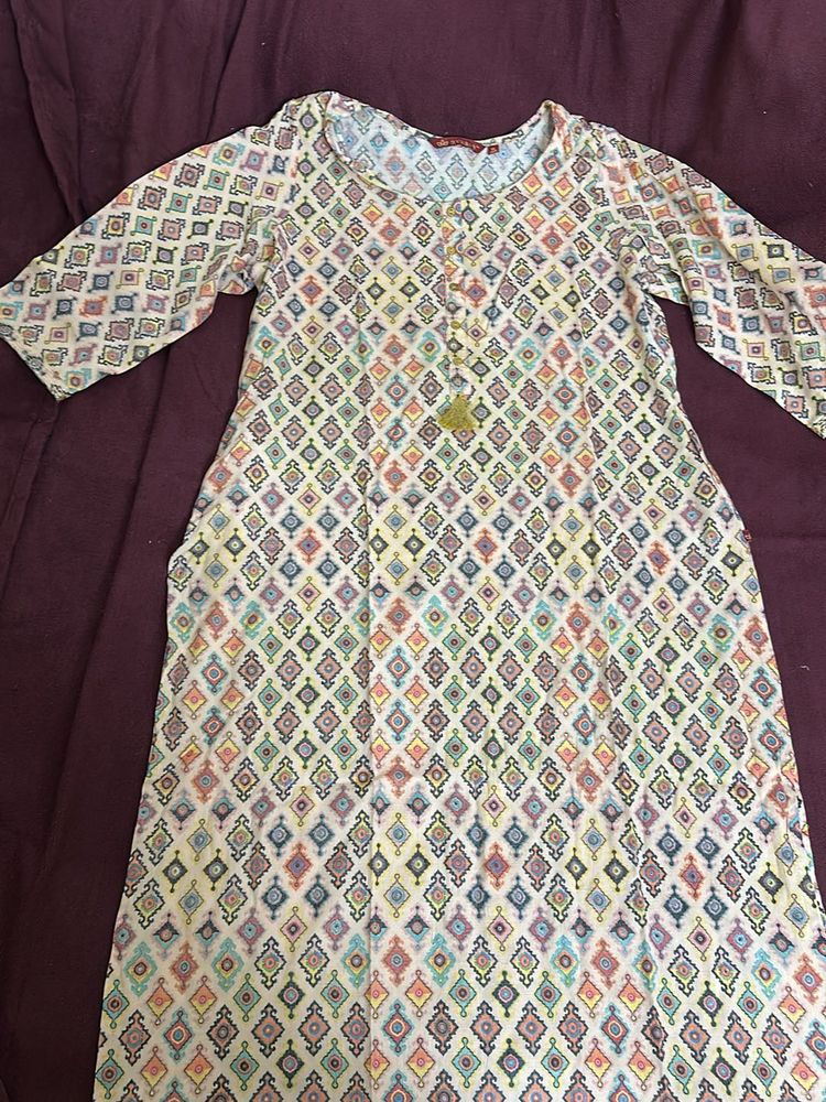 PRICE DROP ‼️Pretty🌸 Cotton Kurti XL