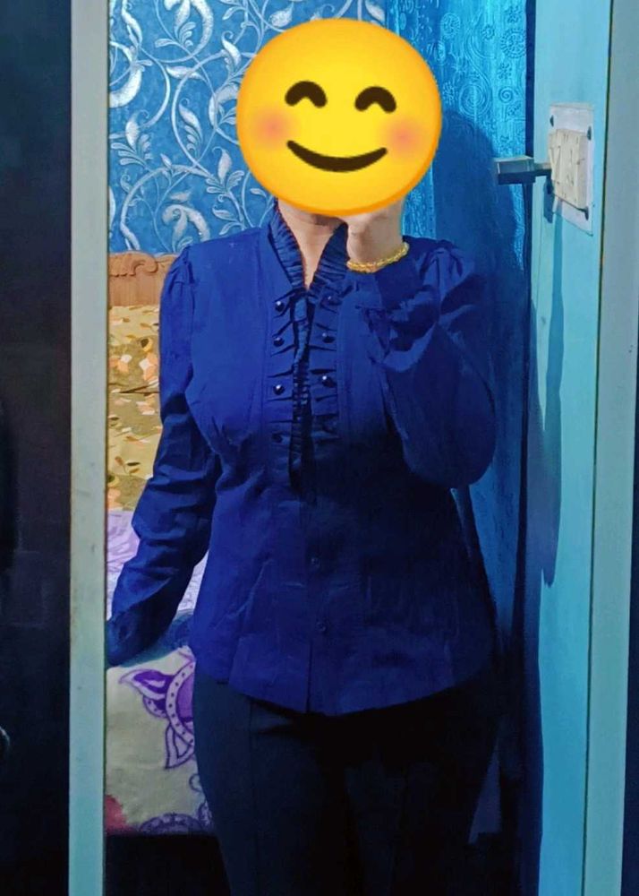 Blue Classy Shirt