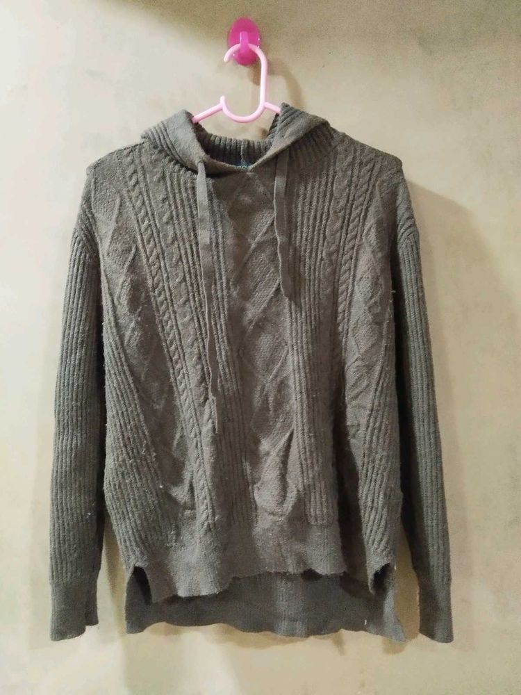 Cozy Knit Hoodie