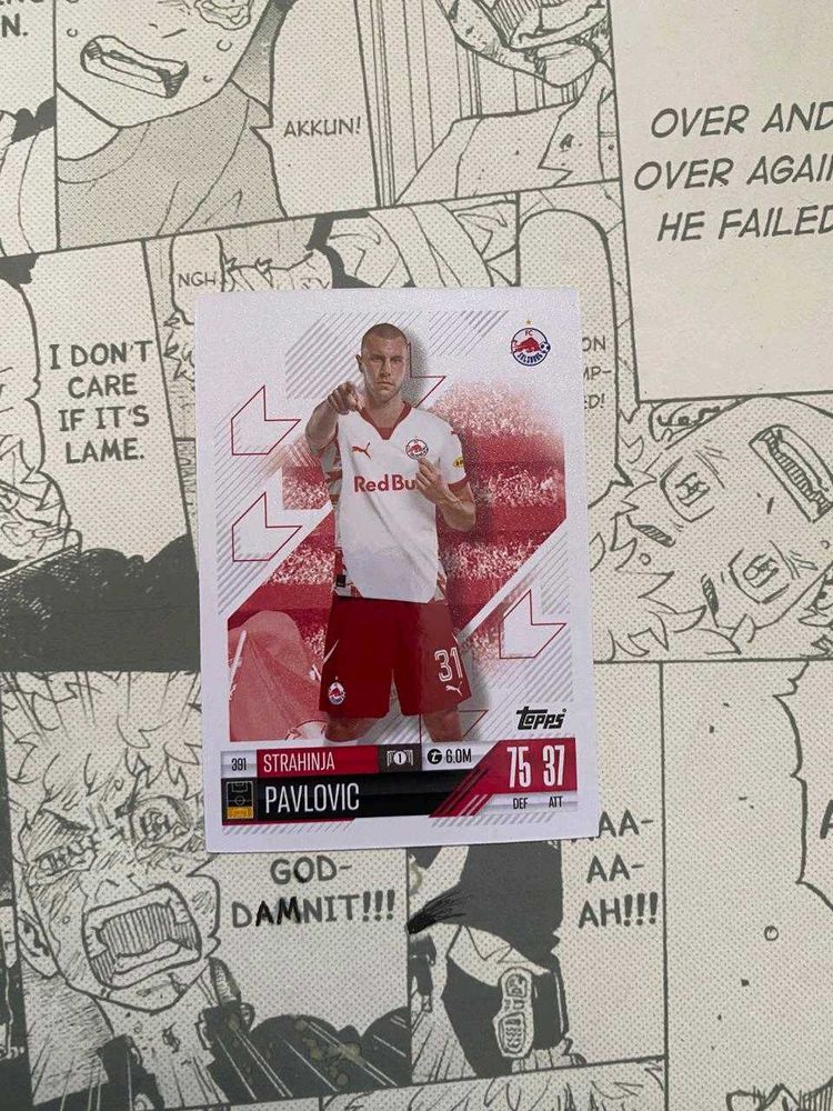 PAVLOVIK Match Attax Base Card