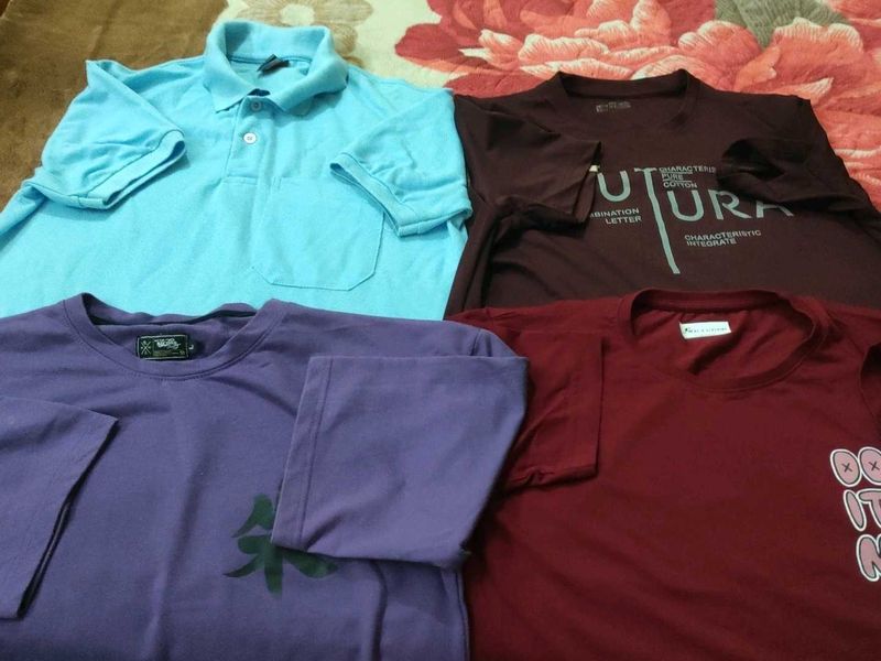 Men&#39;s T-Shirt Bundle - 4 Shirts