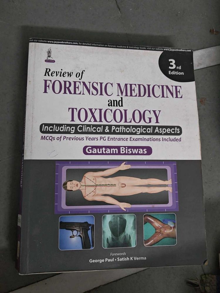 Forensic Medicine &amp; Toxicology