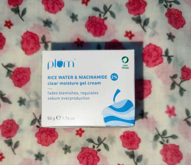 Plum Rice Water &amp; Niacinamide Gel Cream