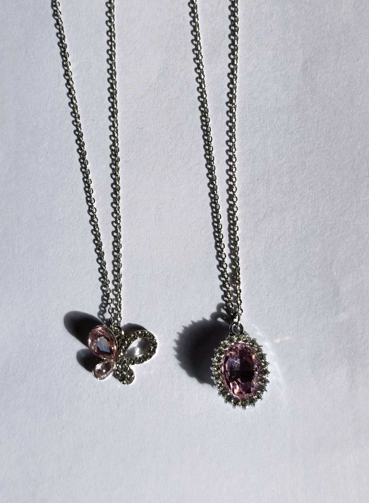 Pink Stone Necklaces