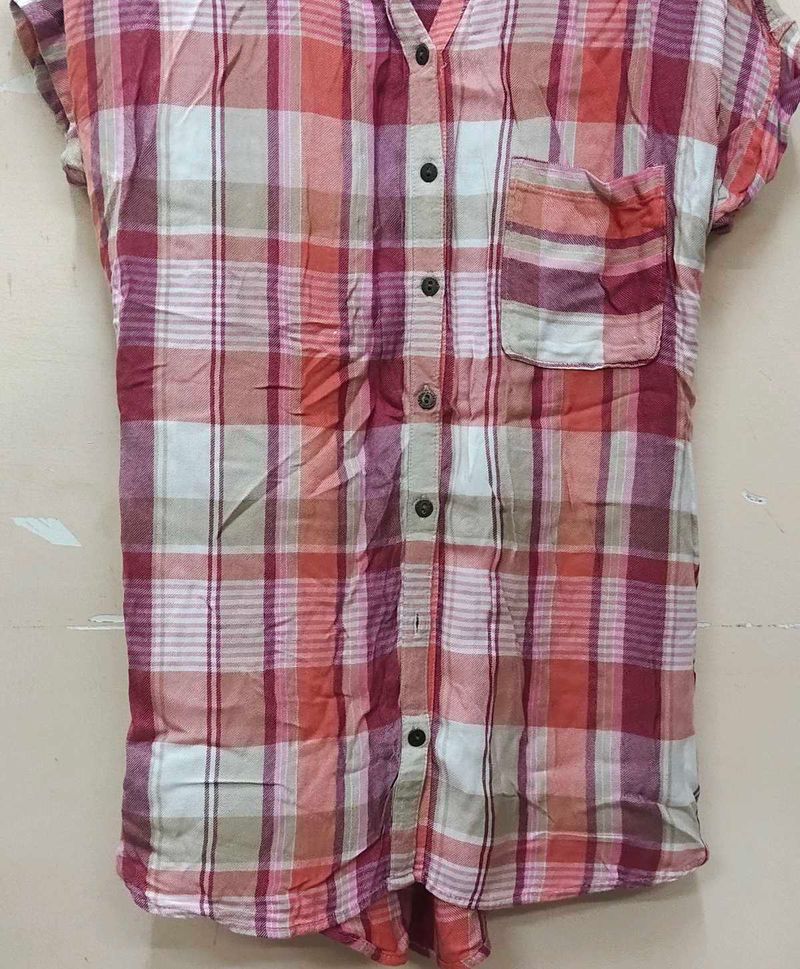 Plaid Button-Up shirt