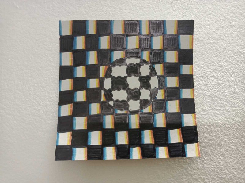 Op Art Illusion Drawing