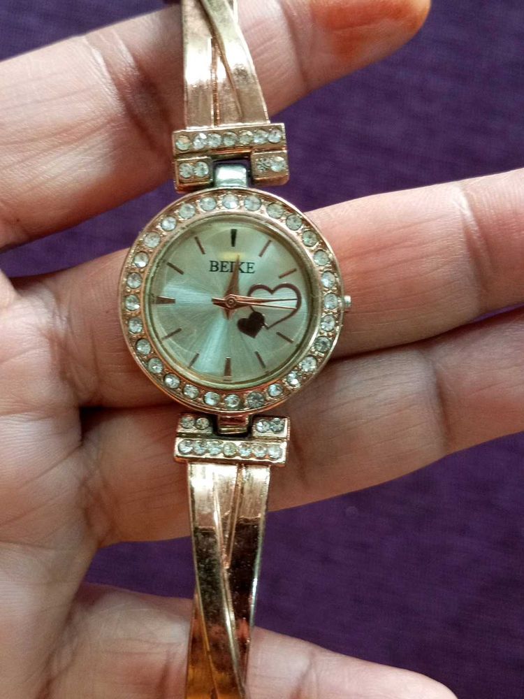 Beike Rose Gold Watch