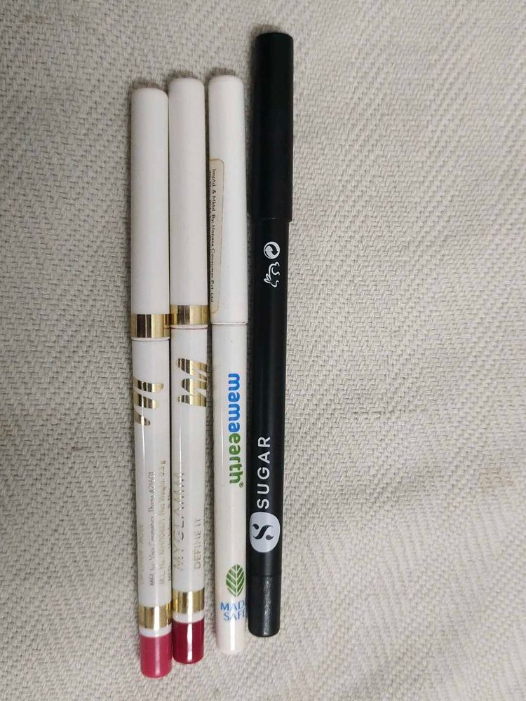 Eyeliner Bundle - Mamaearth &amp; SUGAR + Myglamm