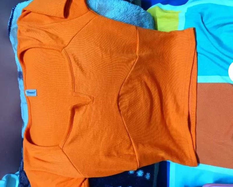 Orange Top - Stylish and Comfy