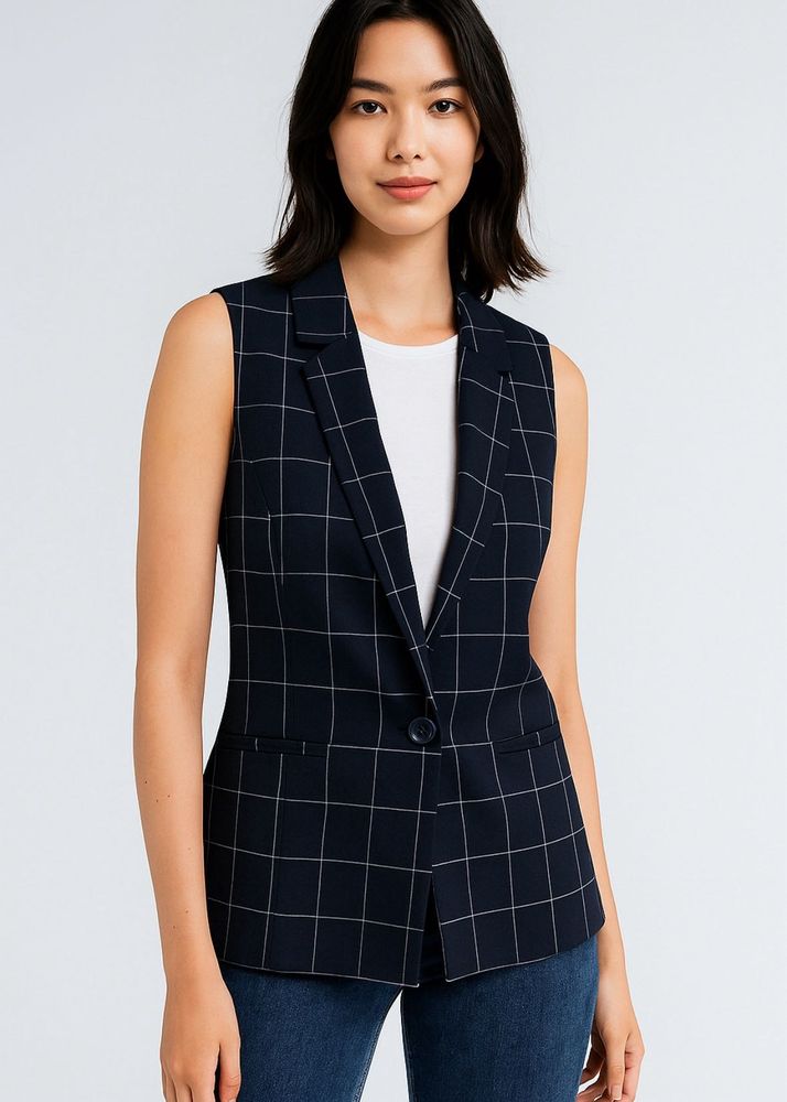 Van Heusen  Navy Waistcoat