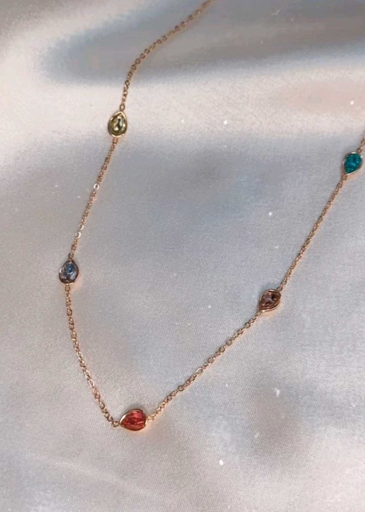Drop Charms Neck Chain