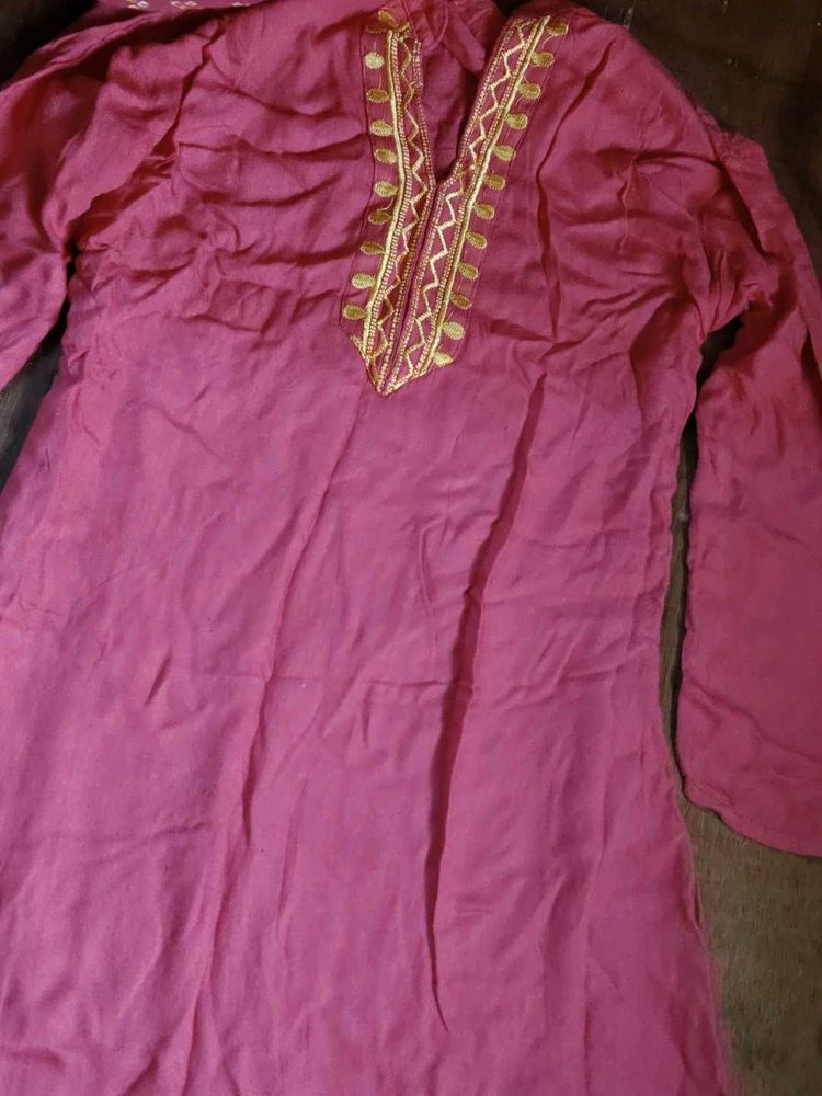 Elegant Maroon Kurta