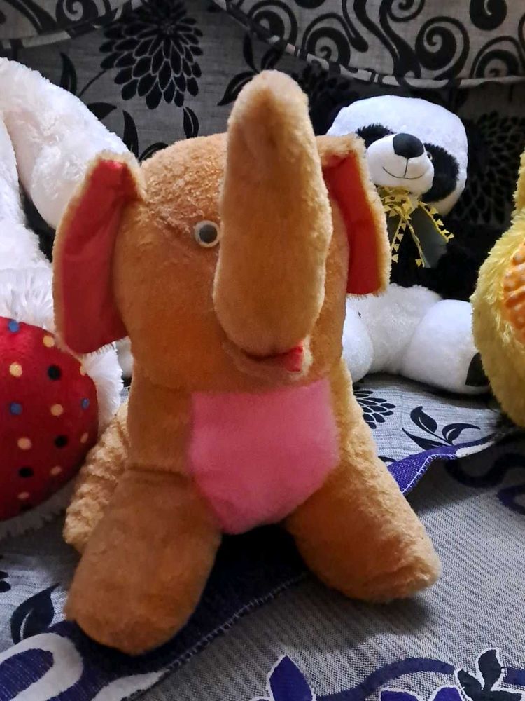 Cute Plush Elephant Toy