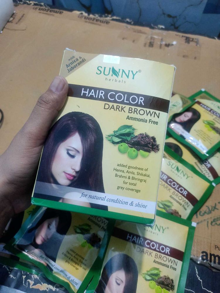 Sunny Herbals Dark Brown Hair Color