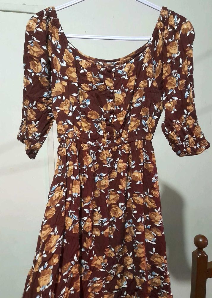 Floral Print Dress