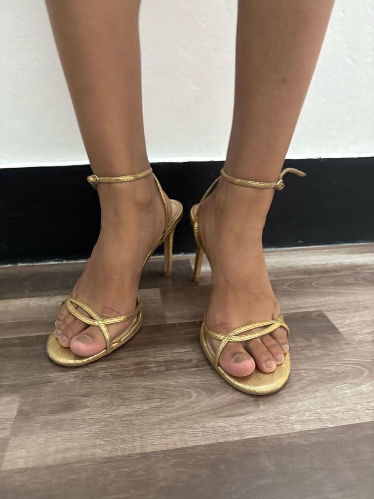 Gold Heels