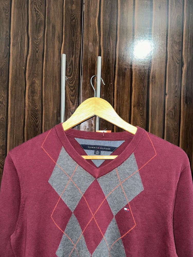 Tommy Hilfiger Argyle Sweater