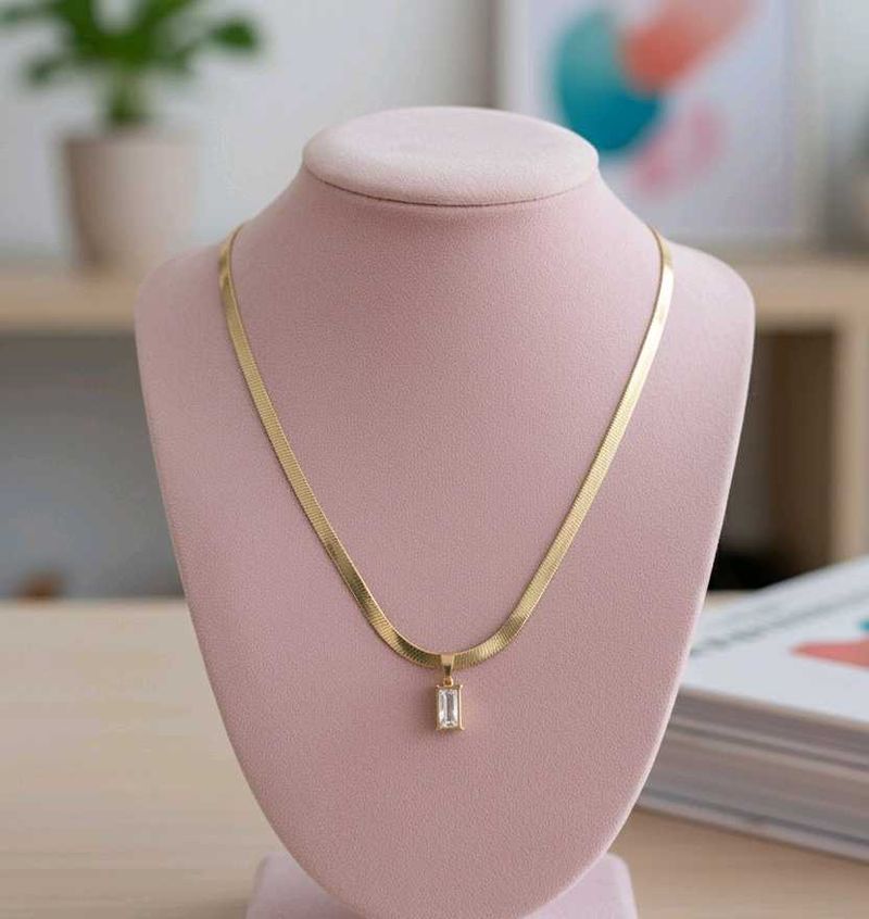 The soft focus snake chain anti tarnish