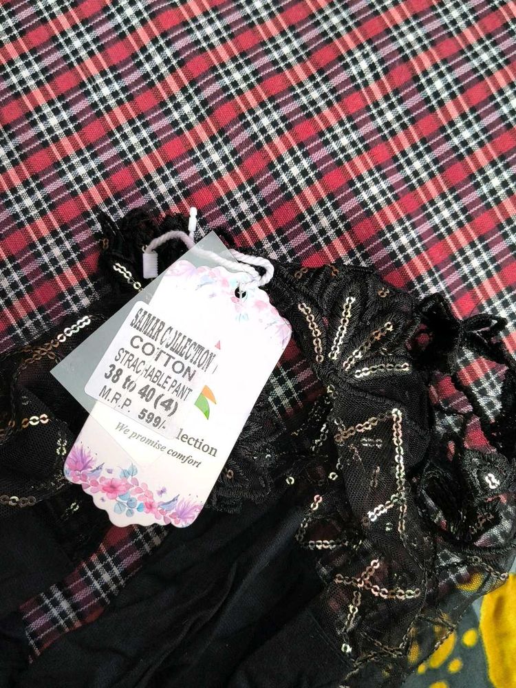 Black Embellished Leggings