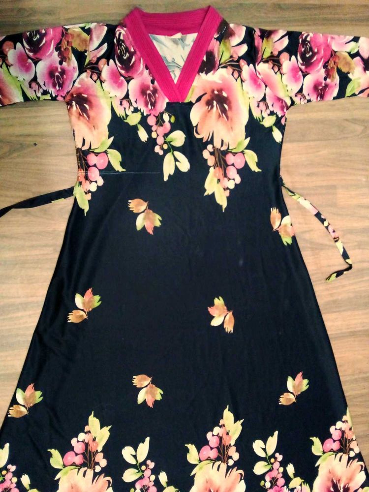 Flower Print Nighty