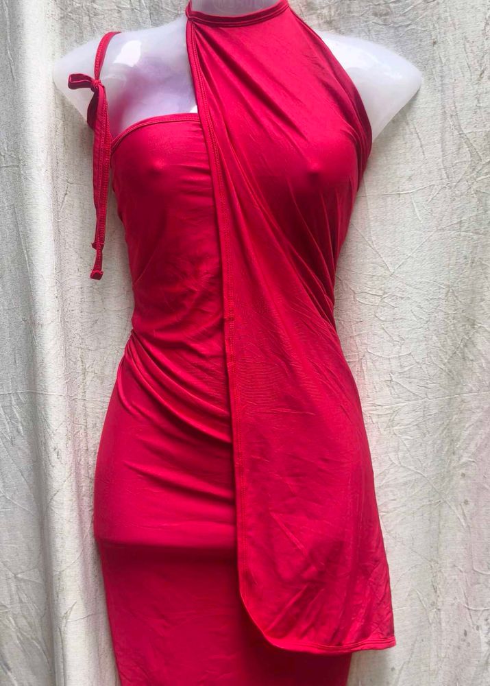 DAMN GORGEOUS RED WRAP