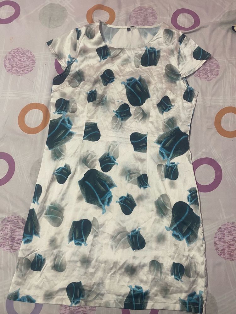 Floral Print Mini Dress