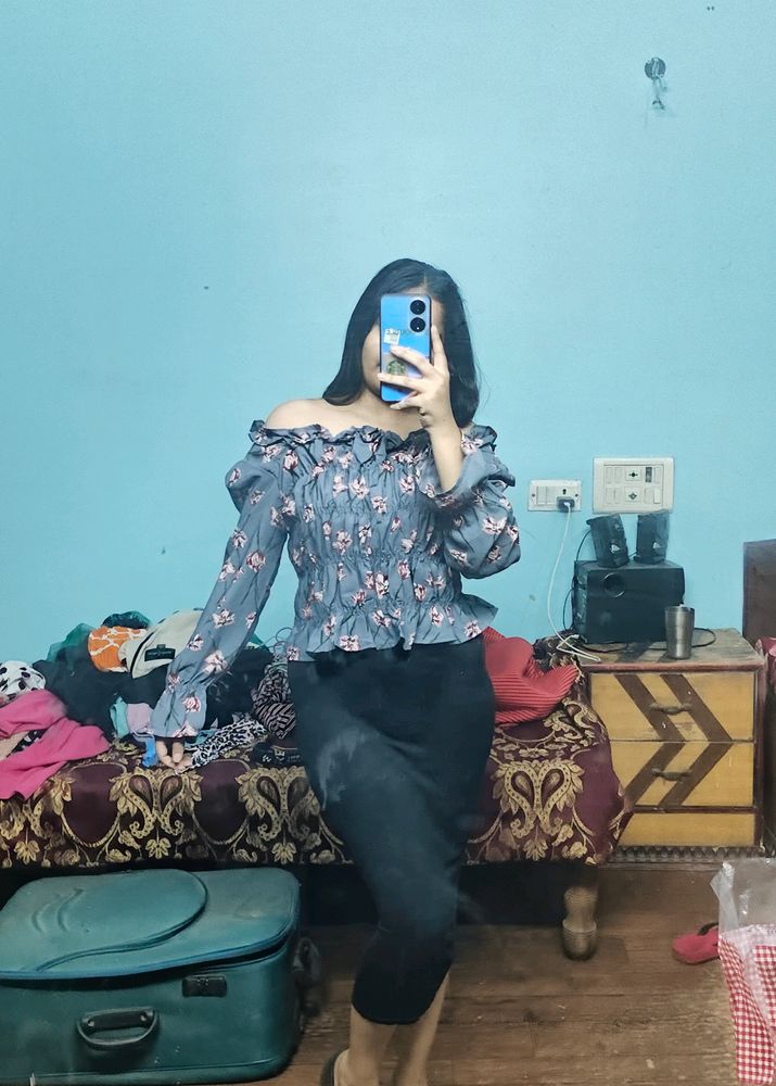 Sassy Off Shoulder Top