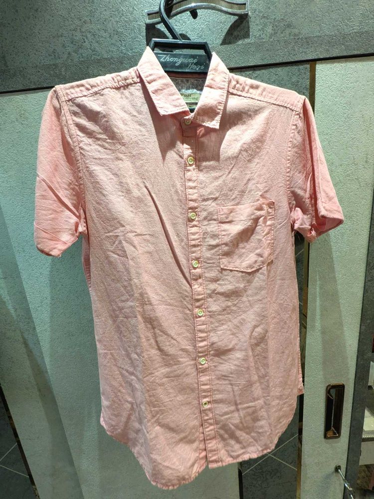 Pink Short Sleeve Shirt