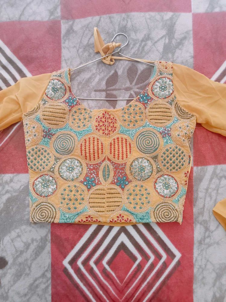 Embroidered Indian Blouse