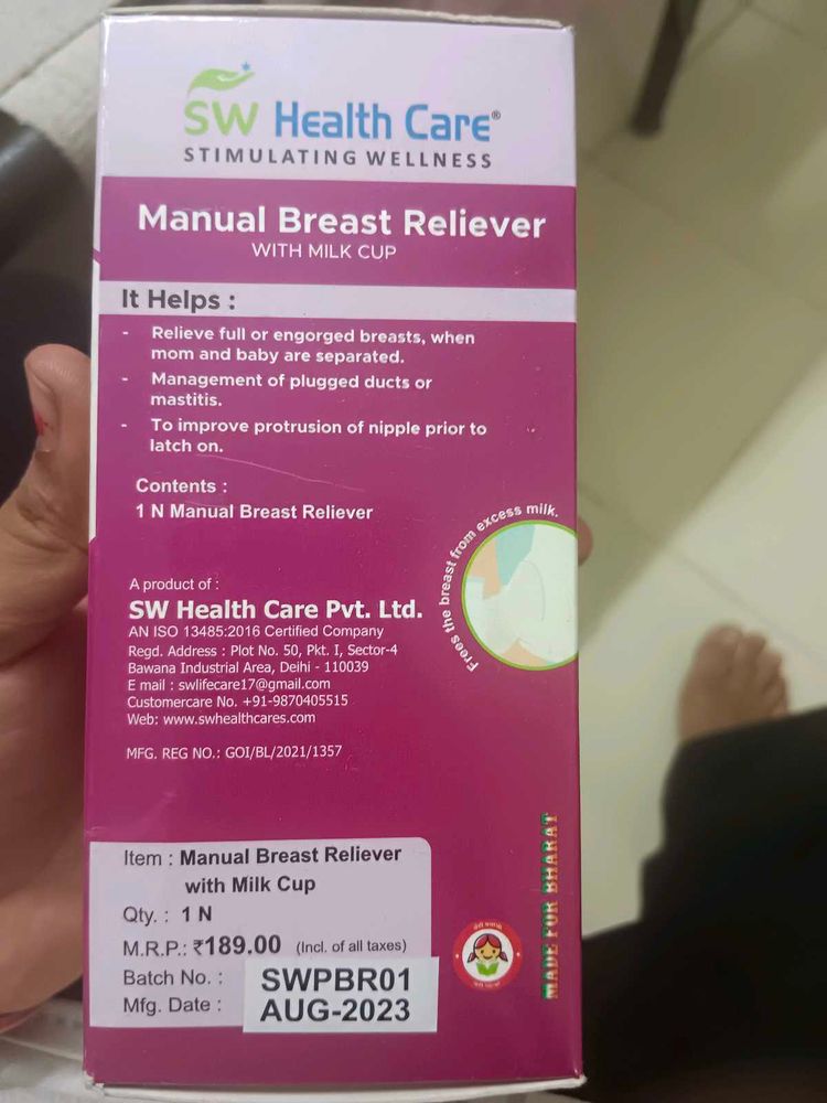 Metarnity Pillow And Breast Pump Reliver