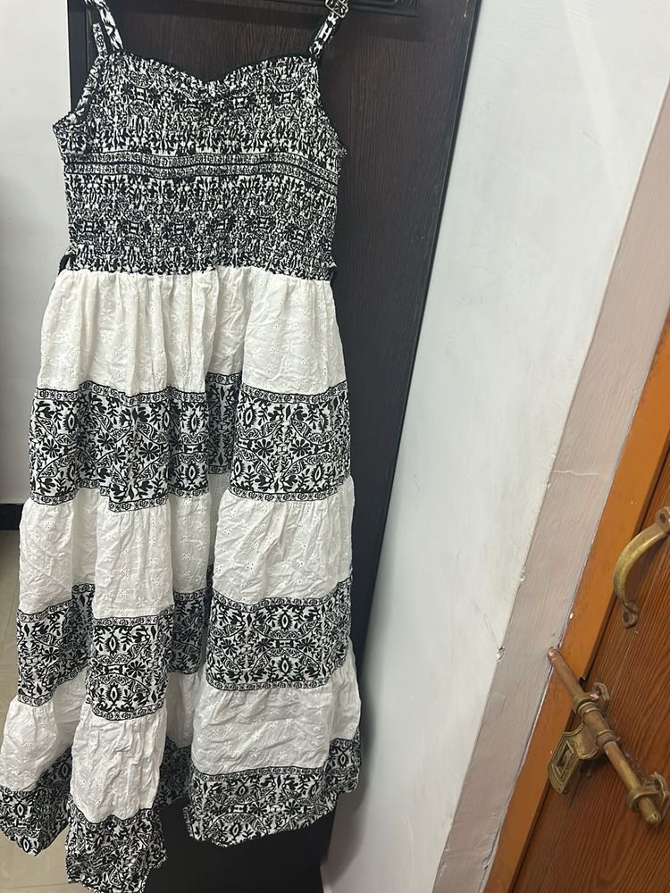 Patterned Maxi Dress
