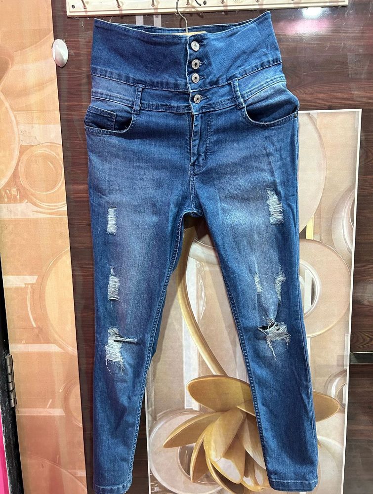 Forth High Waist Jeans For Women’s/ Girls