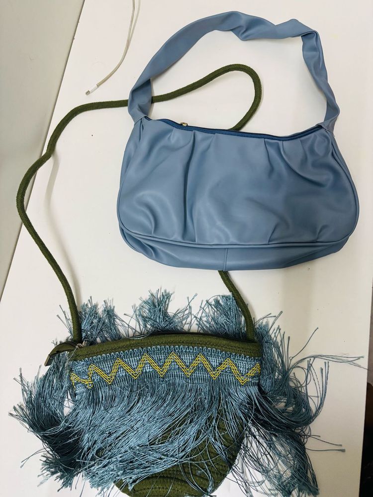 Two Stylish sling and shoulder Bags