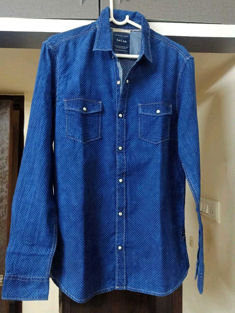NEW SALSA Blue Shirt
