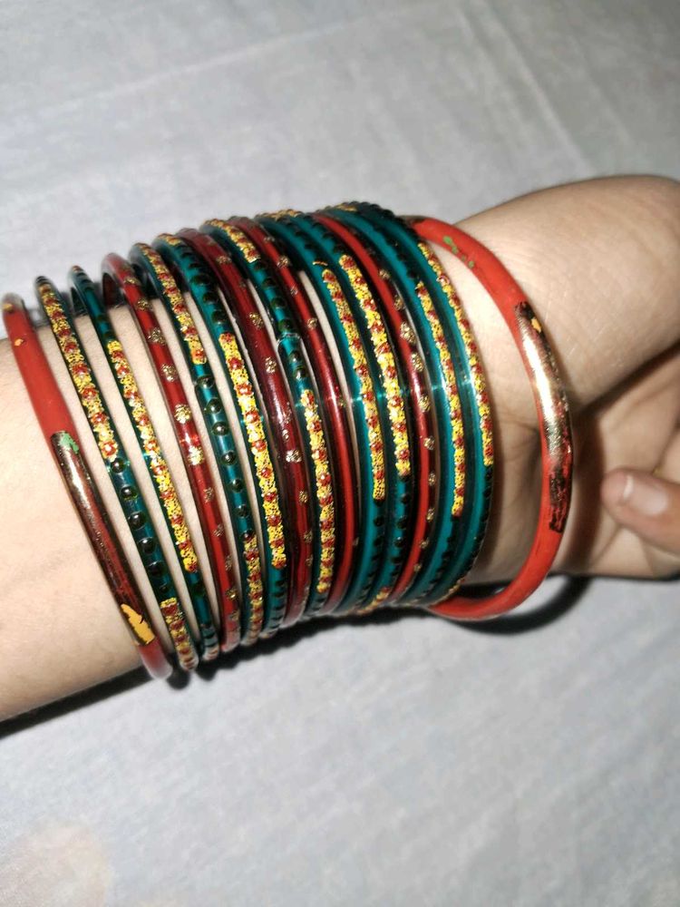 Glass Bangles Multicolour ⭕