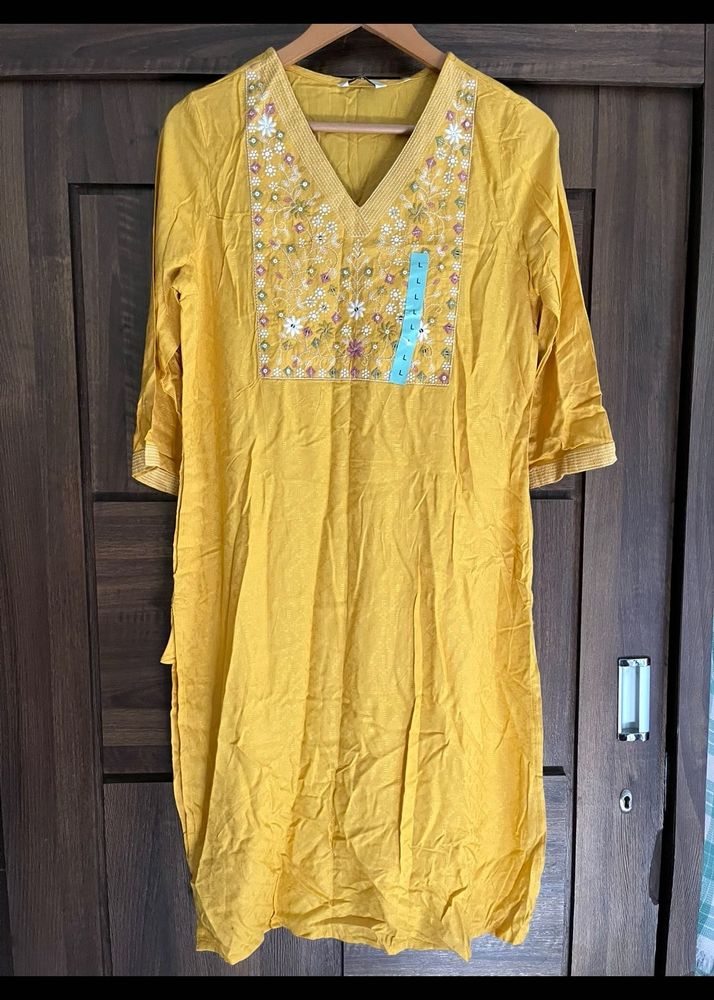 New brand V neck kurta