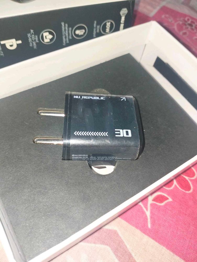 Type C Brand New charger( Adapter With cable)